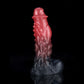 Spiny Orange Black Fantasy Dildo-Knot Dildo