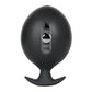 nflatable Silicone Anal Plug with Removable Pump & Steel Beads for Beginners