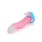 Dinosaur White Pink Blue Fantasy Dildo