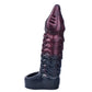 FRRK-304—220mm Octopus Suction Cup Silicone Penis Sleeve – Textured Step Ribbed Design Male Enhancer with Deep Grip Stimulation, Body-Safe Silicone