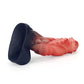 Spiny Orange Black Fantasy Dildo-Knot Dildo