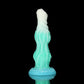 Dog Blue Green Knot Dildo