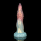 Octopus Tentacle Orange-Pink Transparent Dildo