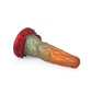 Libra Orange Green Red Fantasy Dildo