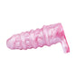 FRRK-313 Silicone Penis Extender Sleeve 151mm – Realistic Male Enhancement Sheath with Textured Grip