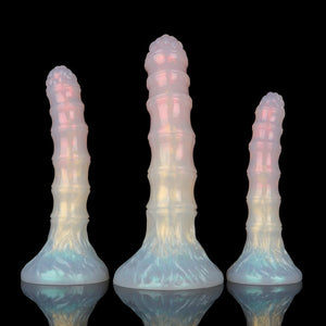 Spring Bamboo Gradient Transparent Dildo