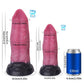 Wolf Tongue Rose Pink Fantasy Dildo