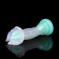 Cannibal Flower with white-green translucent dildo