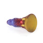 Leo Gradient Red Purple Gold Fantasy Dildo