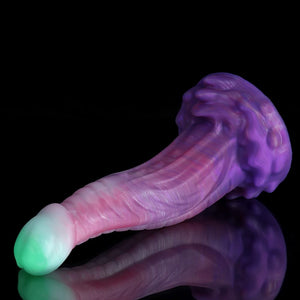 Cobra Lila Weiß Grün Dildo