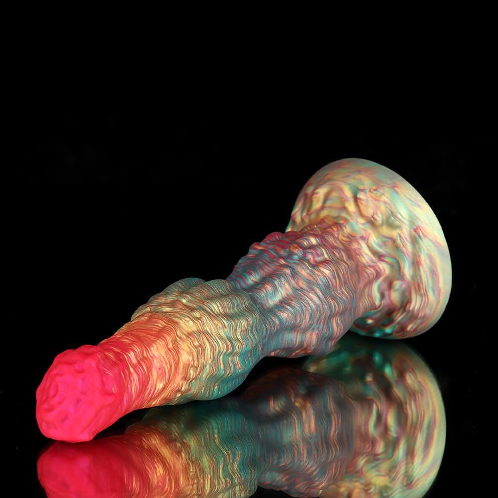 Rainbow Fantasy Dildo-Knot Dildo