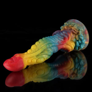 Yu Beauty Rainbow Dildo-Knot Dildo-Monster Dildo