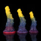 Cancer Gradient Yellow Purple Fantasy Dildo