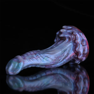 Cobra Farbverlauf Blau Lila Fantasy Dildo