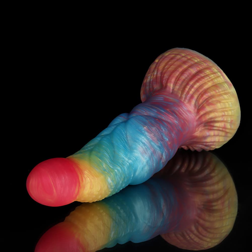 Gilt Hammer Rainbow Dildo- Knot Dildo