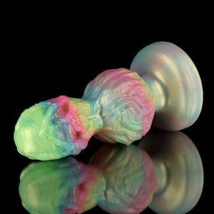 Talon Skull Butter Plug mit Farbverlauf in Pink und Grün