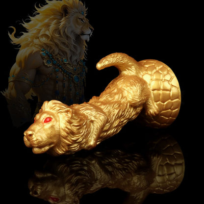 Lion King Gold Dildo