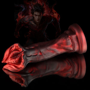 Cannibal Crimson Fantasy Dildo - Knotendildo
