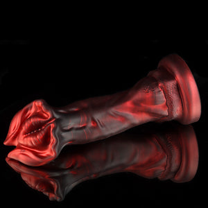 Cannibal Crimson Fantasy Dildo - Knotendildo