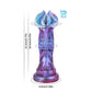 Cannibal Flower Gradient Blue Purple Dildo