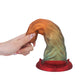 Libra Orange Green Red Fantasy Dildo