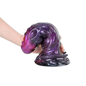 Taurus Black Purple Fantasy Dildo-Knot Dildo