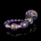 Galaxy Swirl Silicone Anal Beads – Flexible Long Beaded Plug with Suction Cup Base