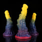 Cancer Gradient Yellow Purple Fantasy Dildo