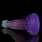 Cobra Purple White Green Dildo