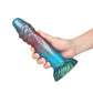 Tap Red Blue Green Electric Vibrating Dildo