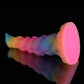 Sphinx Blue Yellow Purple Fantasy Dildo-Knot Dildo-Glow In The Dark Dildo