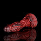 Alien Crimson Silicone Dildo – Sci-Fi Fantasy Textured | Toydreamy