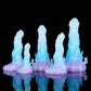 Paw Shaped Blue-Purple Gradient Dildo