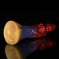 Sagittarius Gradient Red Purple Gold Dildo