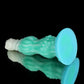 Dog Blue Green Knot Dildo