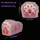 Plush White Paws Male Masturbator