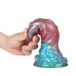 Leo Red Yellow Green Electric Vibrating Dildo