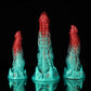 Ghostly Crimson Red Green Fantasy Dildo