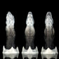 Crocodile Black White Alien Dildo - Animal Dildo- Monster Dildo