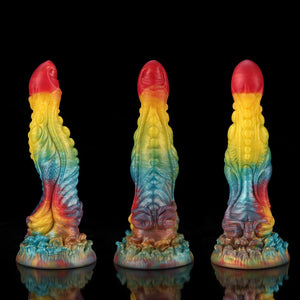 Yu Beauty Rainbow Dildo-Knot Dildo-Monster Dildo