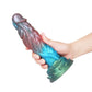 Alien Red Blue Green Electric Vibrating Dildo