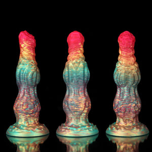 Rainbow Fantasy Dildo-Knot Dildo