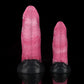 Wolf Tongue Rose Pink Fantasy Dildo