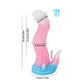 Dinosaur White Pink Blue Fantasy Dildo