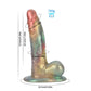 Gentleman Rainbow Fantasy Dildo-Kont Dildo