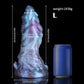 Leo Gradient Blue  Purple Fantasy Dildo