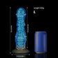 Magic Wand Blue Alien Dildo-Fantasy Dildo