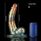 Bent Gentleman Rainbow Fantasy Dildo-Knotendildo