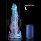 Ghostly Gradient Blue Purple Fantasy Dildo