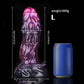 Taurus Schwarz Lila Fantasy Dildo-Knotendildo